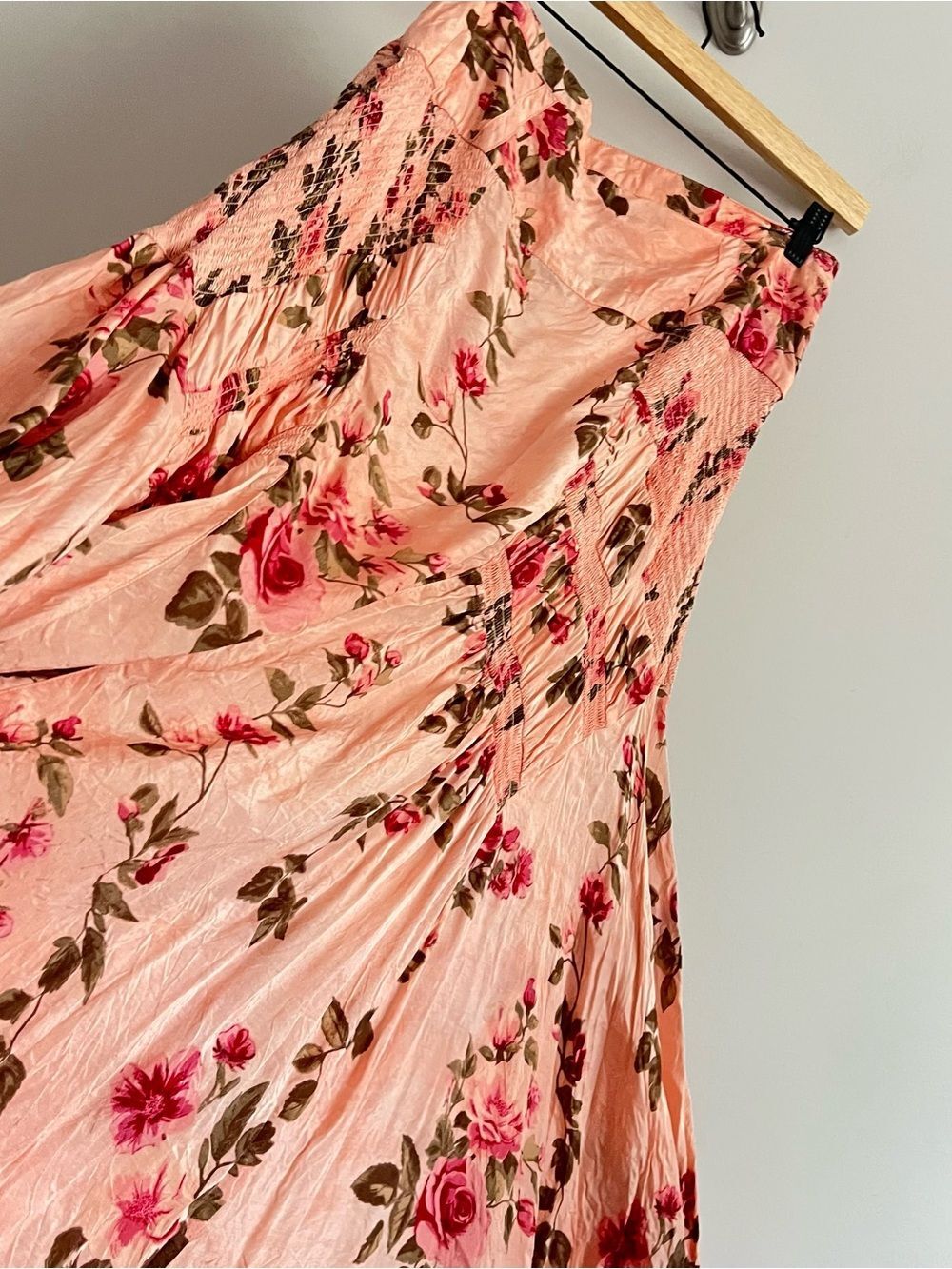 Free people Rowan Maxi Skirt Cottagecore Fairycore Floral Midi Skirt Size 8 - Picture 9 of 16